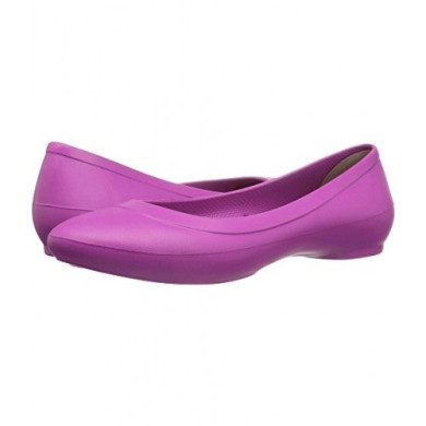 MS: 0102695 - Giày Crocs nữ Lina Flat Vibrant Violet